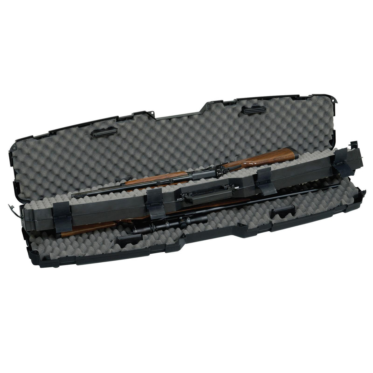 PROMAX PILLARLOCK SIDE BY SIDE RIFLE GUN CASE 52 BLACK