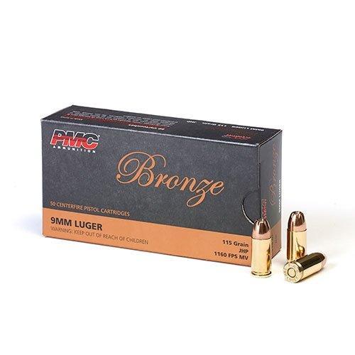 BRONZE 9MM LUGER 115GR JHP 50RD