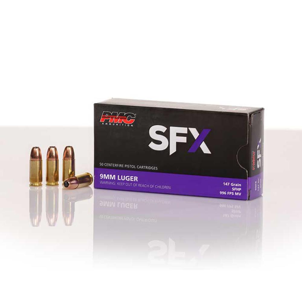 PMC Starfire 9mm LUGER 147 GR. SFX Hollow Point 50/RD Ammo