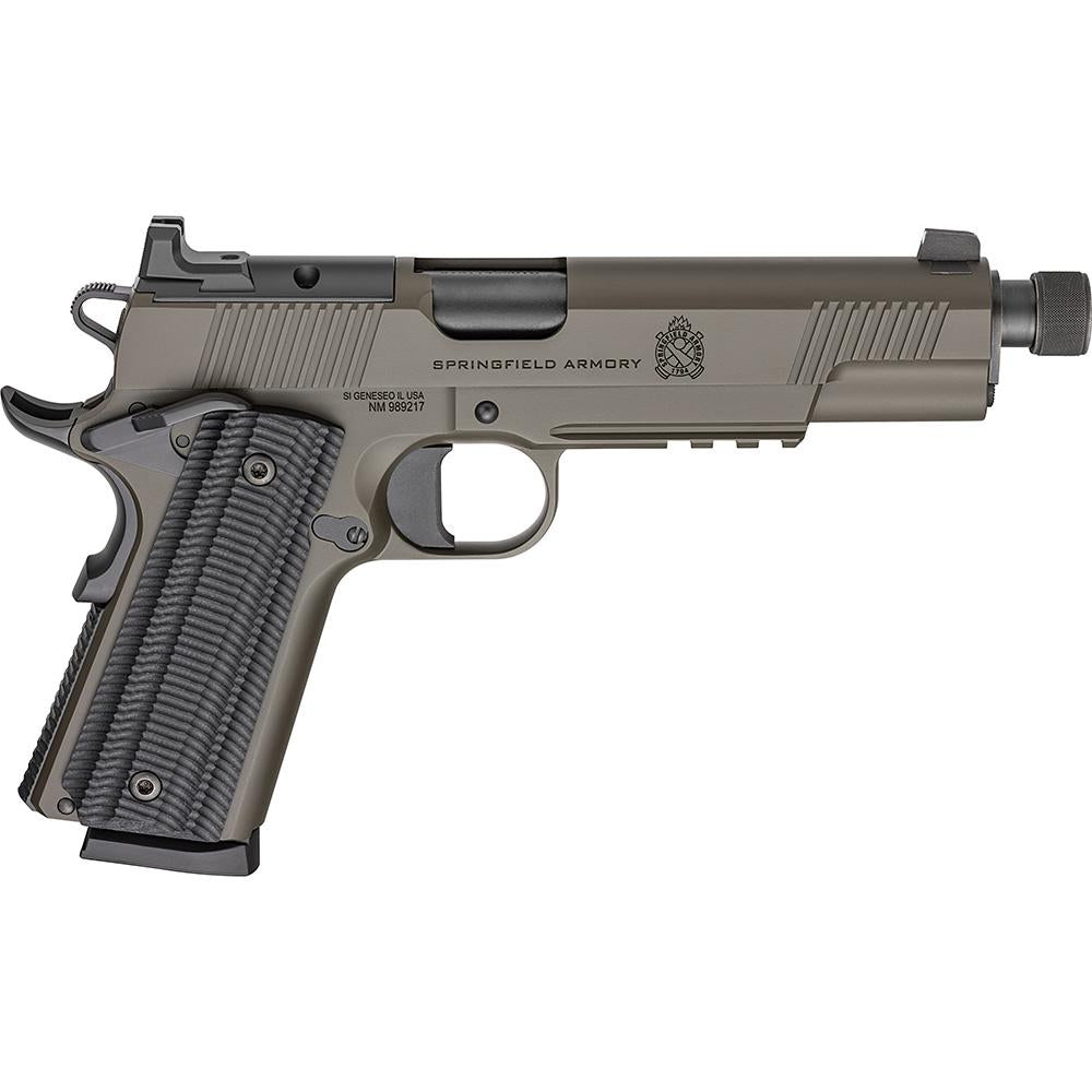 SPRINGFIELD ARMORY  1911 OPERATOR AOS 5.75 THREADED BRL 45 ACP PISTOL ODG