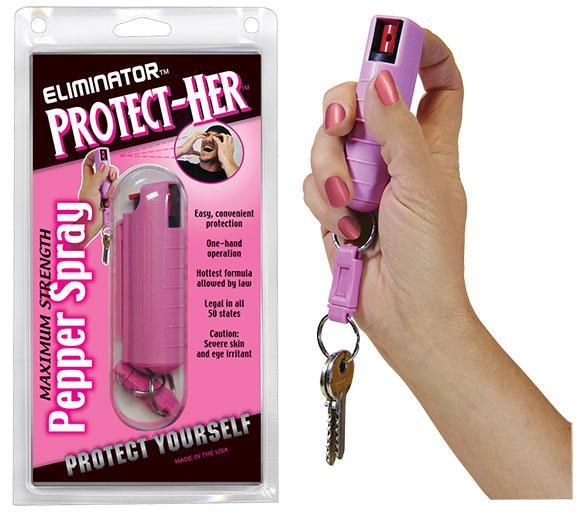 1/2 OZ. PEPPER SPRAY W/PINK HARD CASE