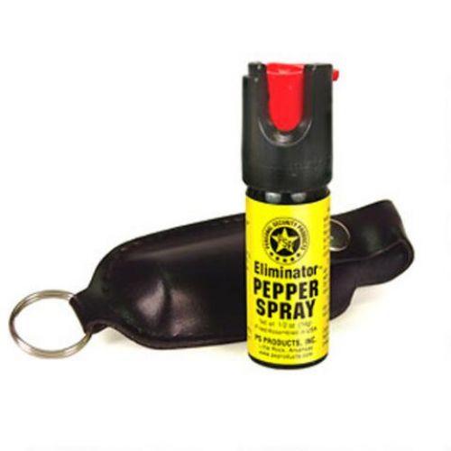 1/2 OZ. PEPPER SPRAY W/BLACK SOFT CASE & KEY RING