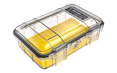 PELICAN M50 MICRO CASE YELLOW/CLEAR