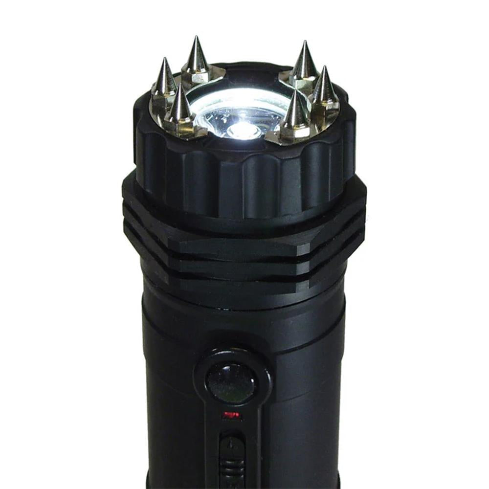 1,000,000 VOLT ZAP LIGHT EXTREME STUN GUN W/SPIKE ELECTRODES,FLASHLIGHT USB