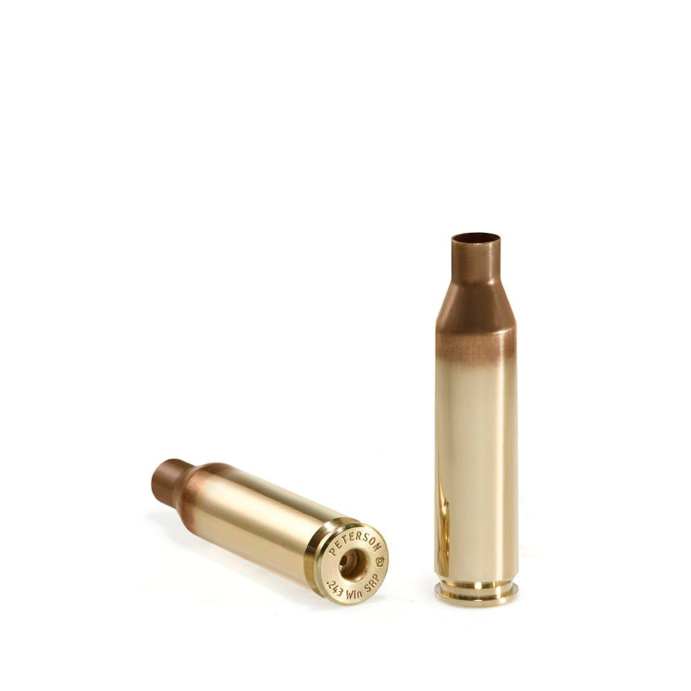 Peterson 243 Win SRP Brass 50 Count