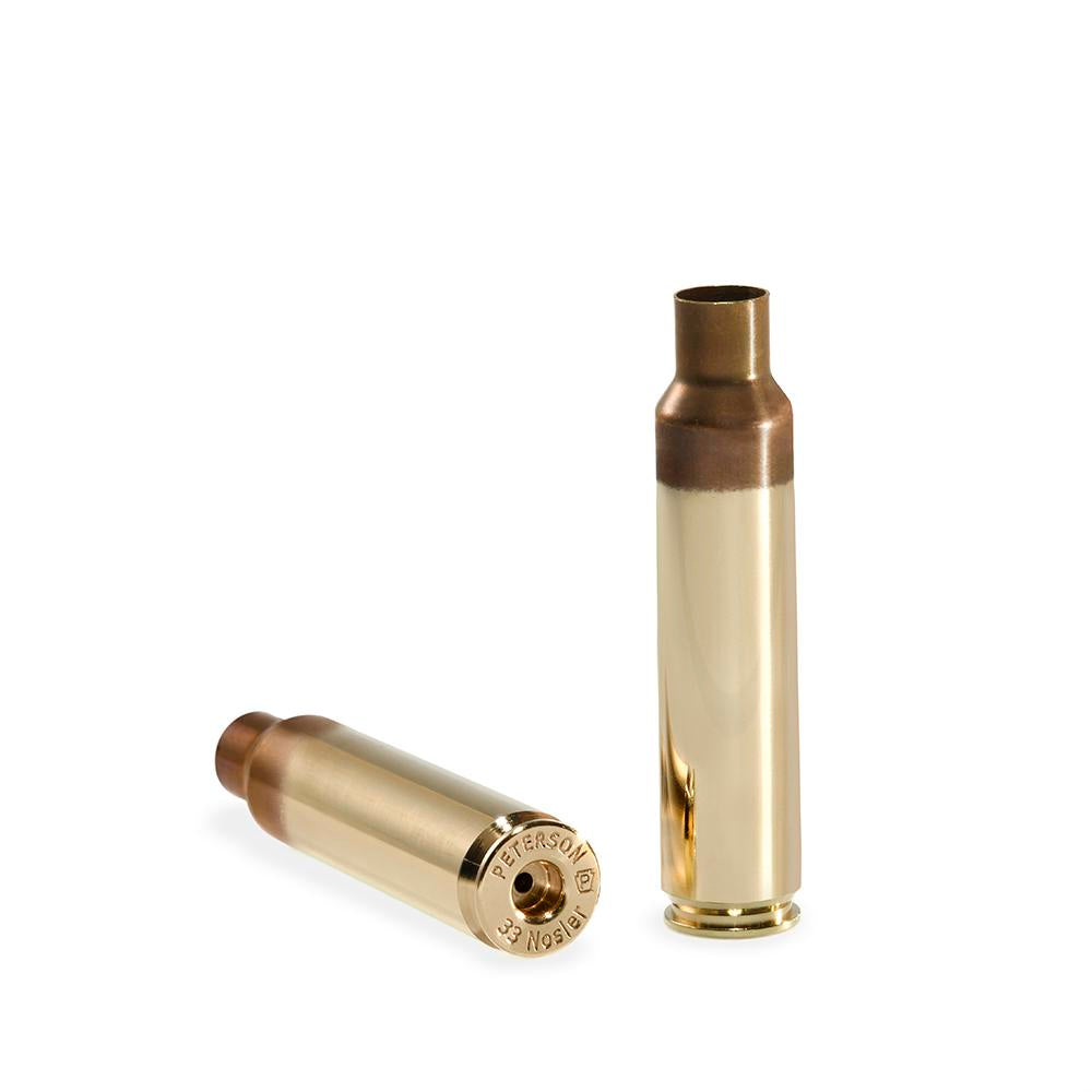 Peterson 33 Nosler Brass 50 Count
