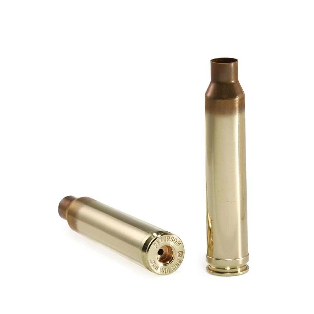 Peterson 338 Win Mag Long Brass 50 Count