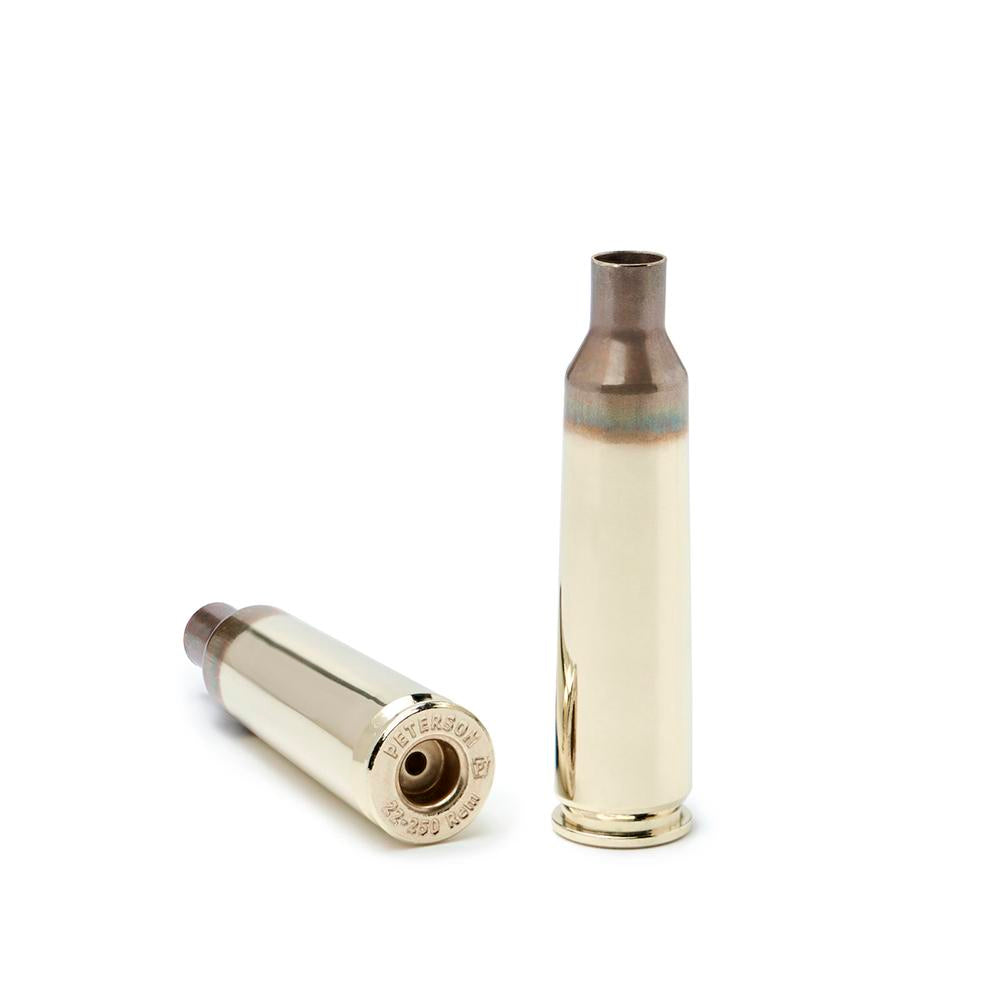 Peterson .22-250 Rem Brass 50 Count