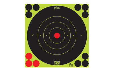 PRO-SHOT TARGET 8" GRN BULLSEYE 6PK