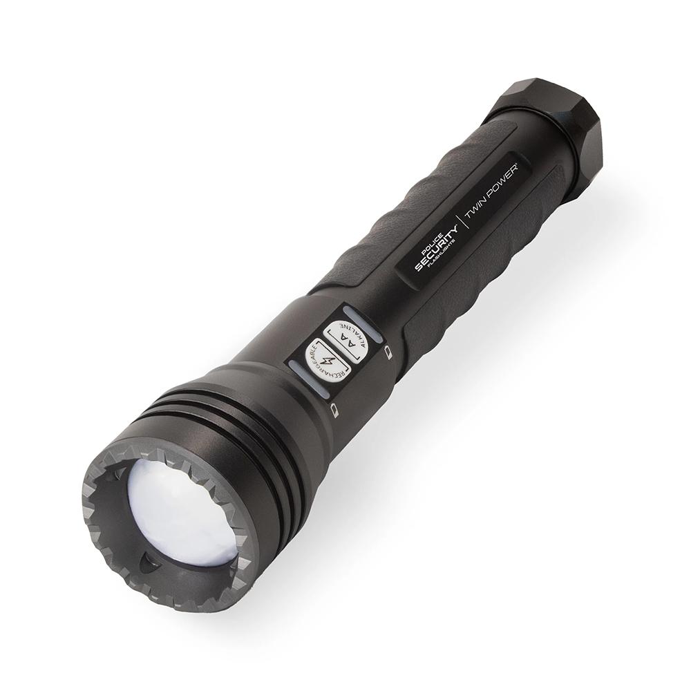 Police Security Long Throw Twin Power 21700 1/2 mile beam 1000lm