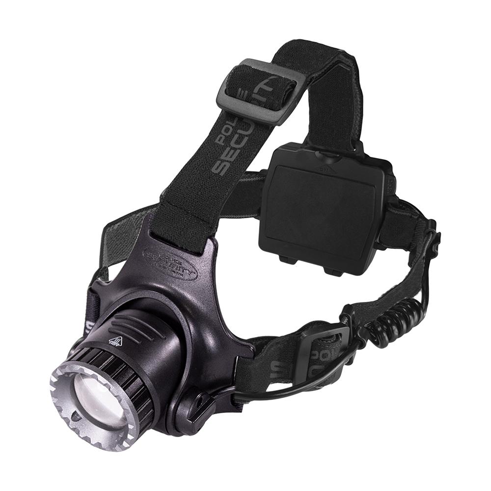 Police Security Long Throw Headlamp 1/3 mile 500lm