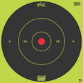 Splatter Shot 12 Green Bull's-eye Target - 5 Qty. pack peel & stick