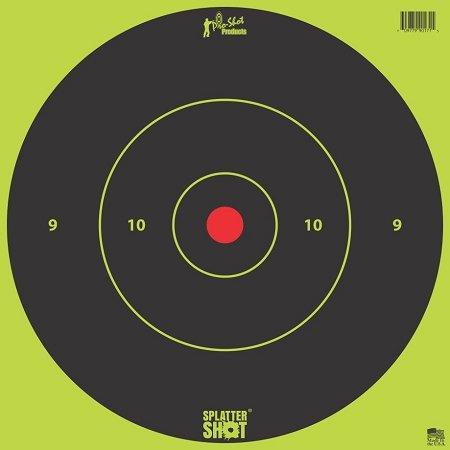 Splatter Shot 12 GREEN  Bull's-eye Target - 5 Qty. pack