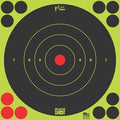 Splatter Shot 8 Green Bull's-eye Target - 6 Qty. pack