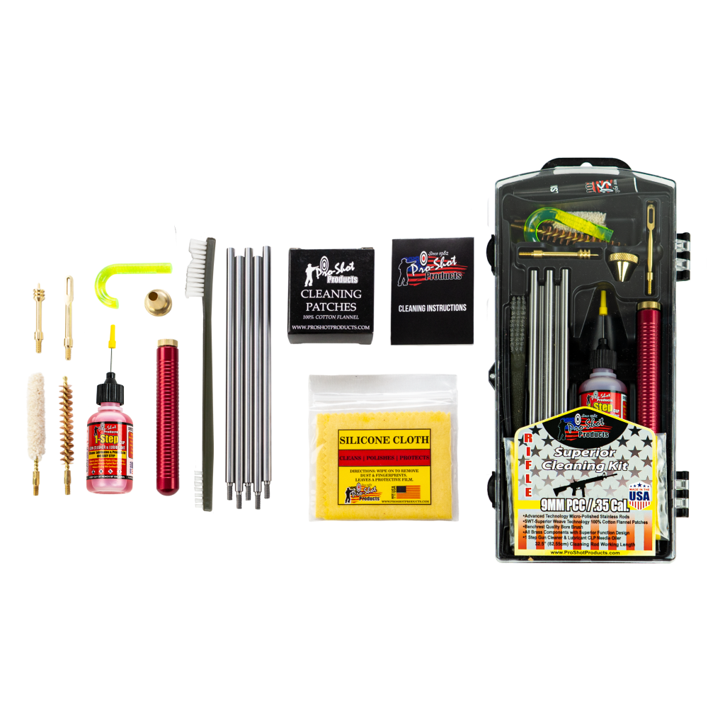 9mm/.35 Cal. Rifle/PCC Cleaning Kit