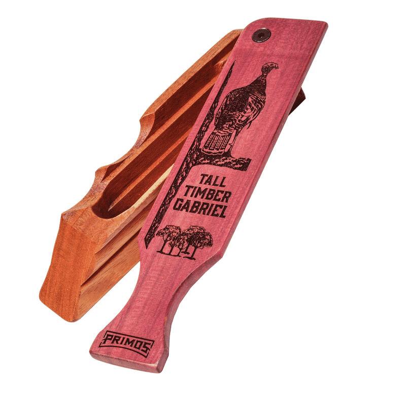 Primos Tall Timber Gabriel Wood Grain Sgl Sided w/Thumb Holes Clam E/F