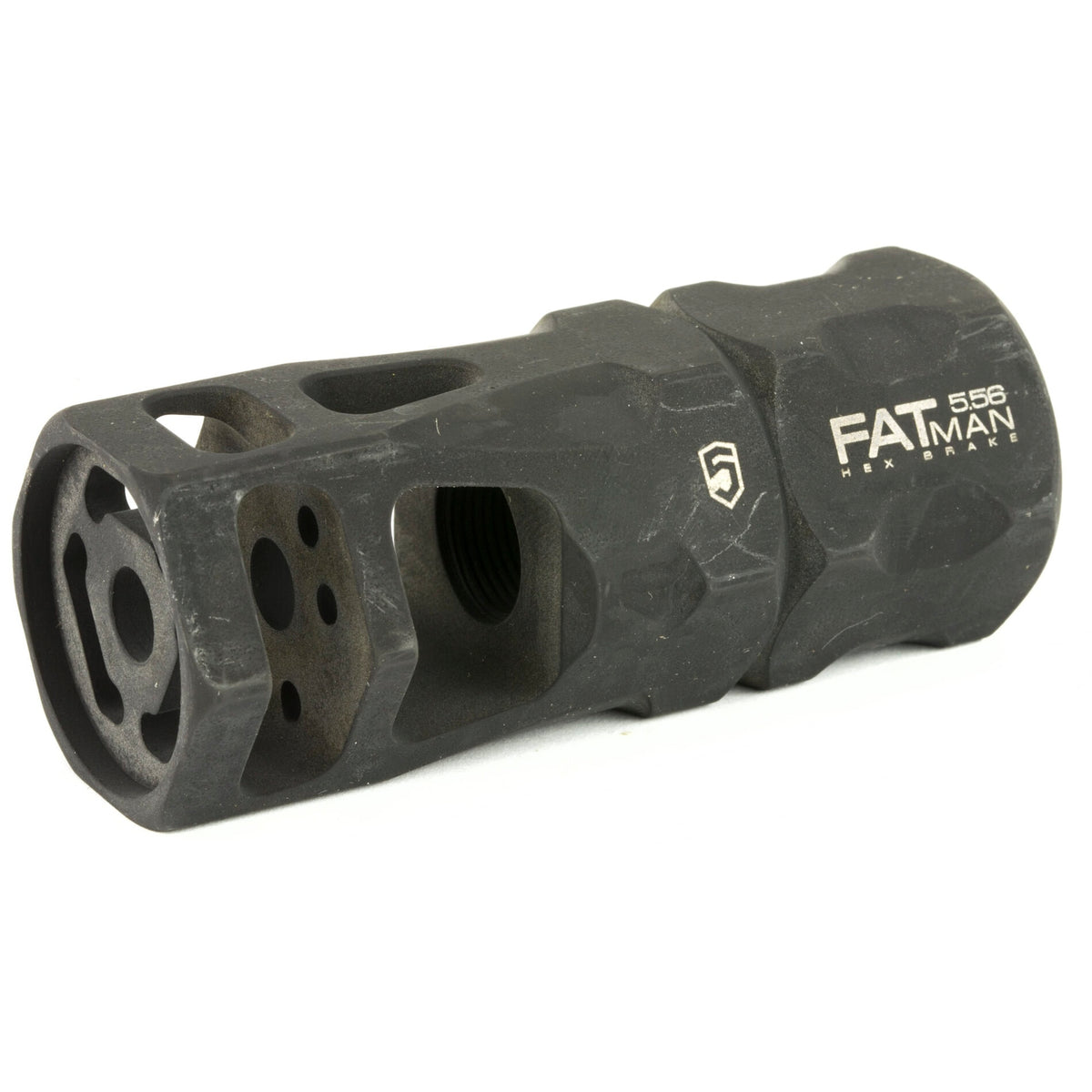 Phase 5 Weapon Systems FATman Hex Brake - 1/2x28 - 5.56 NATO
