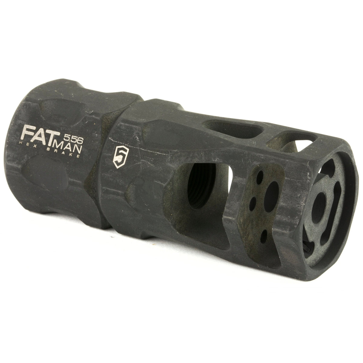 Phase 5 Weapon Systems FATman Hex Brake - 1/2x28 - 5.56 NATO
