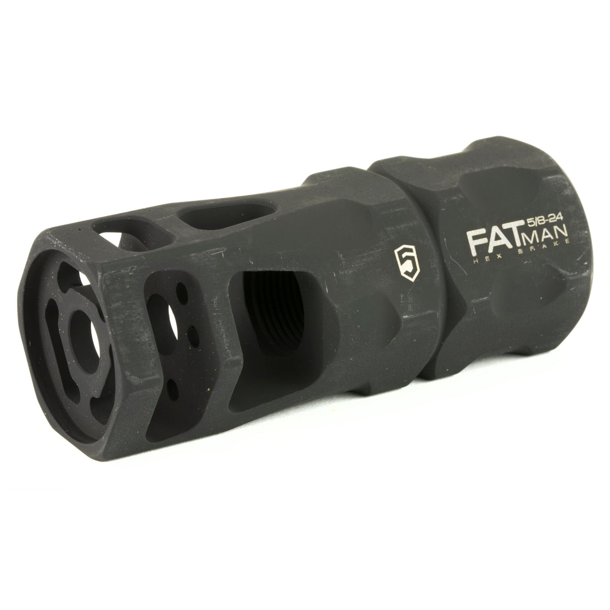 Phase 5 Weapon Systems FATman Hex Brake - 5/8x24 - .30 Caliber