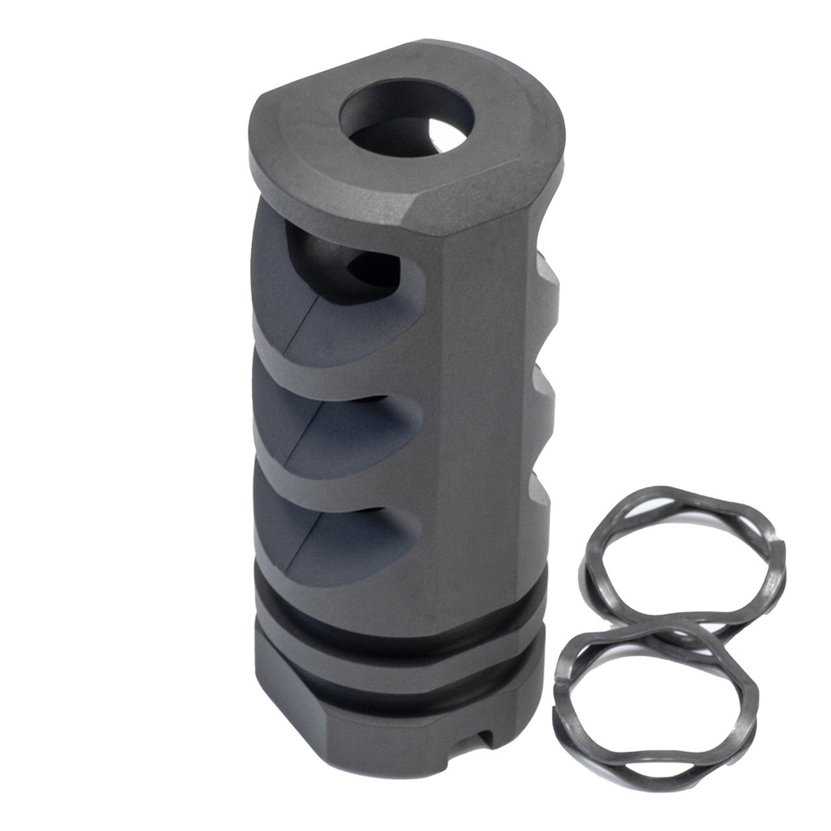 Precision Armament M4-72 Severe-Duty Compensator - 14x1mm LH - 7.62x39 - for AK-47 Rifles