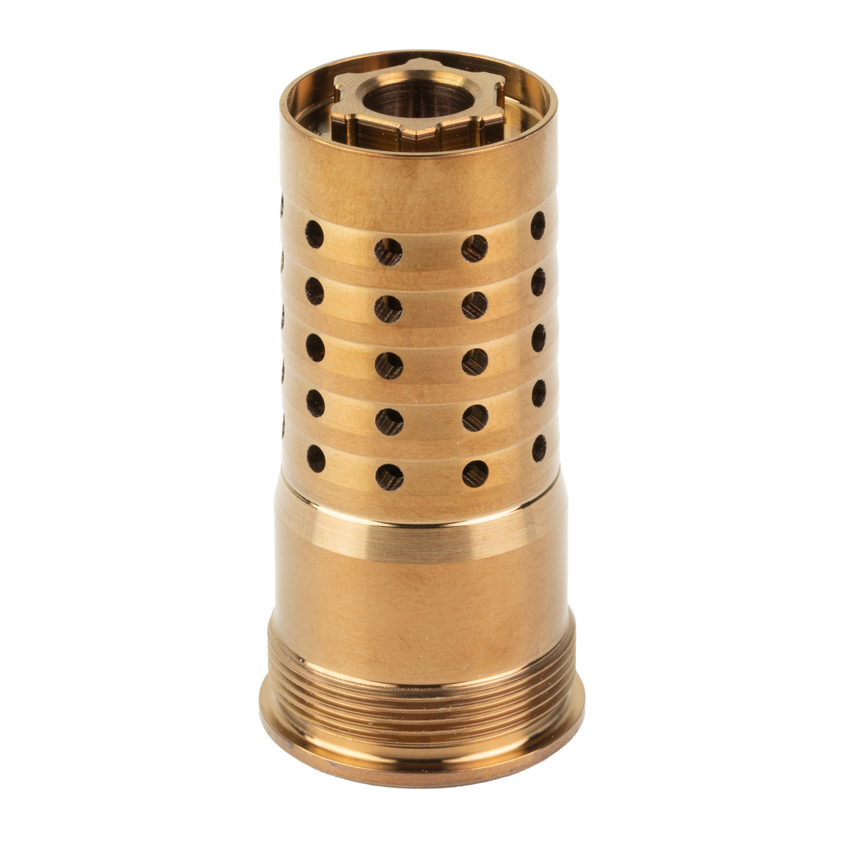 Q Cherry Bomb Muzzle Brake Plan B Suppressor Mount - M18x1.5 - 8.6 Blackout