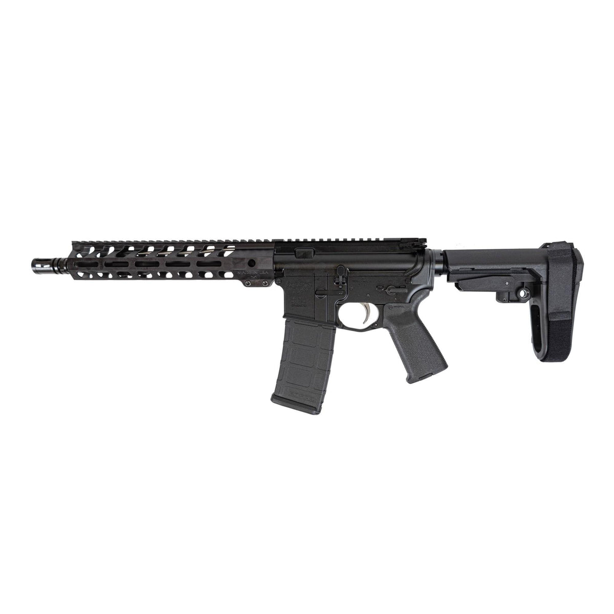 DPMS DP-15 556mm 30rd 11.5in MLOK MOE SBA3 Pistol Black