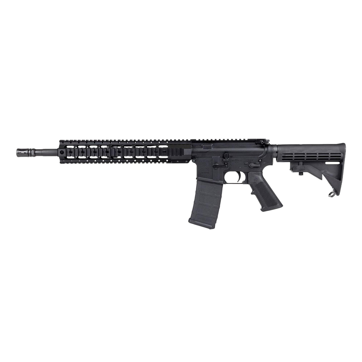 DPMS DPM4 556mm 30rd 16in bbl 13.5 Quad-Rail Rifle Black