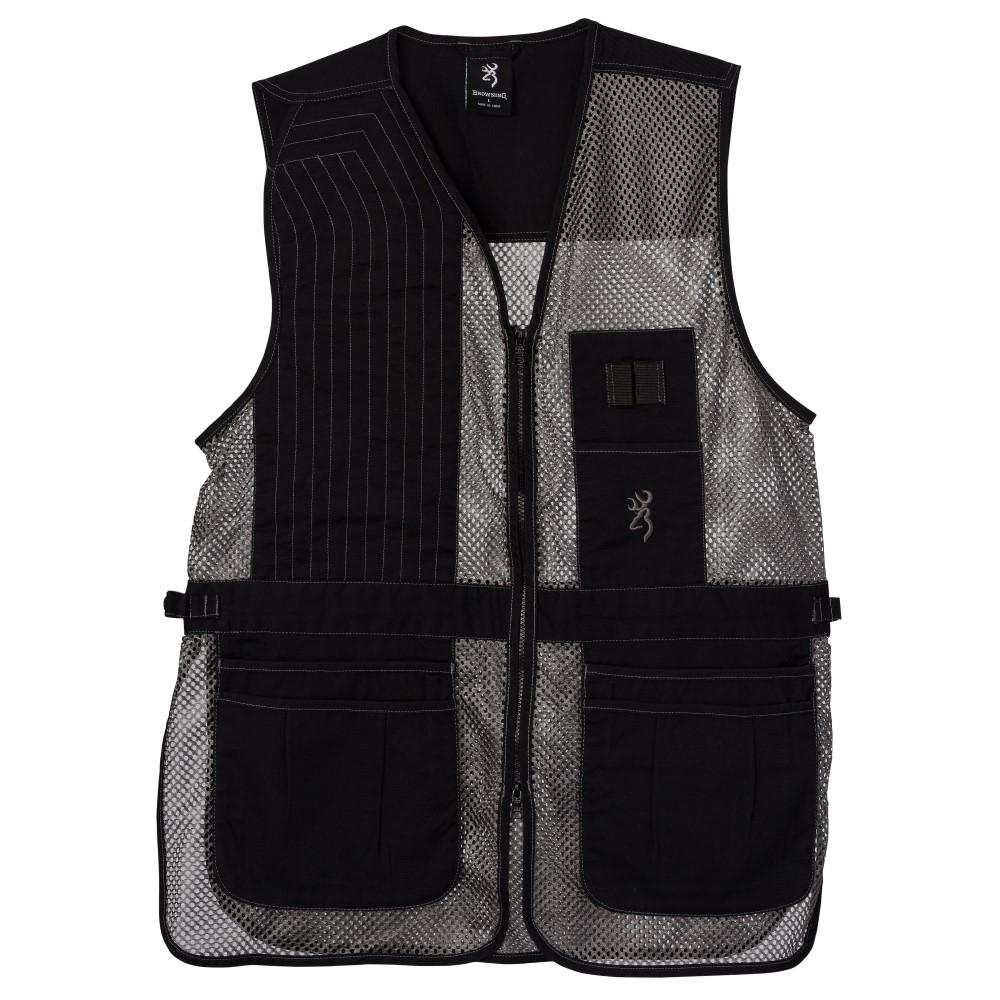 VEST TRAPPER CREEK BLK/GRAY XL