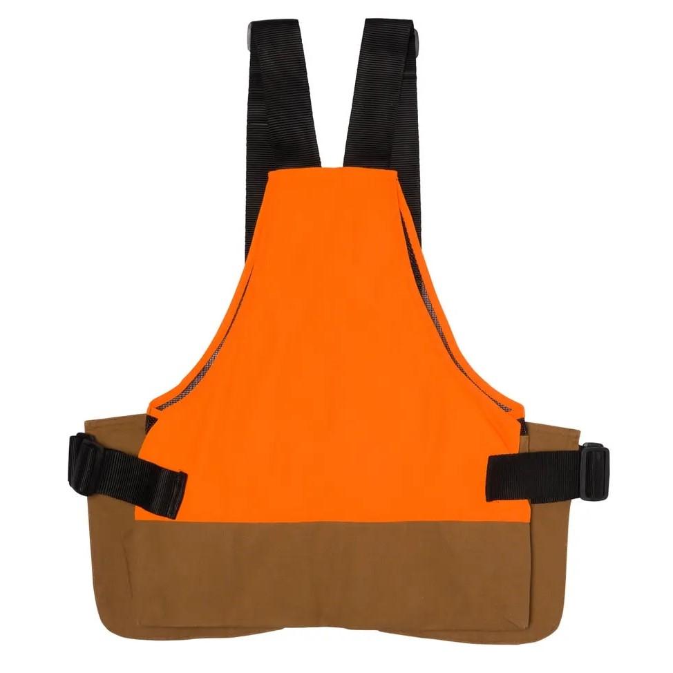 Browning Upland Strap VEST TAN/Blaze ONESIZE Fits Most
