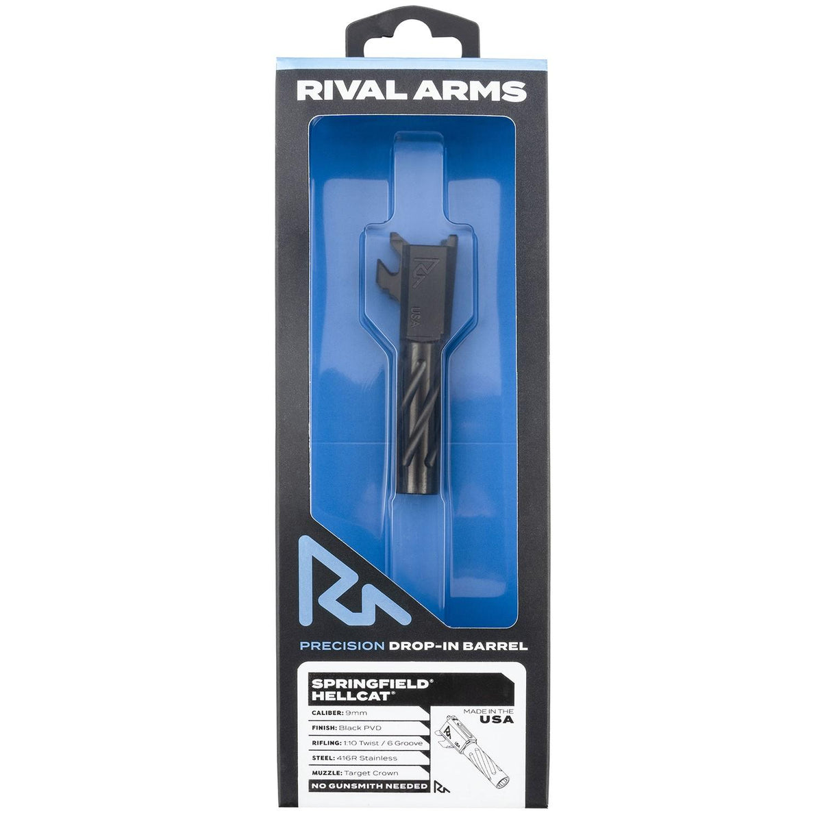 Rival Arms SPRINGFIELD HELLCAT V1 BARREL - BLACK