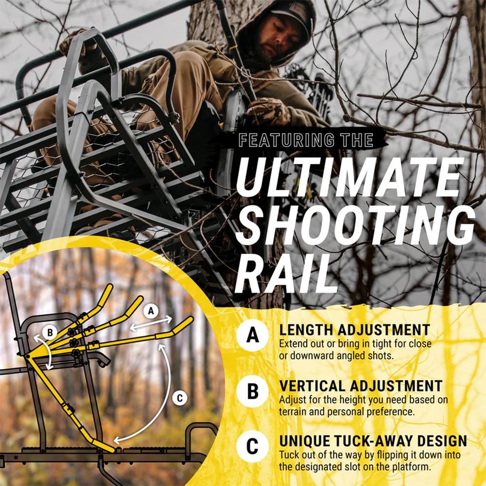ARDISAM LOCKDOWN 21 FT WIDE 1-MAN TREE STAND