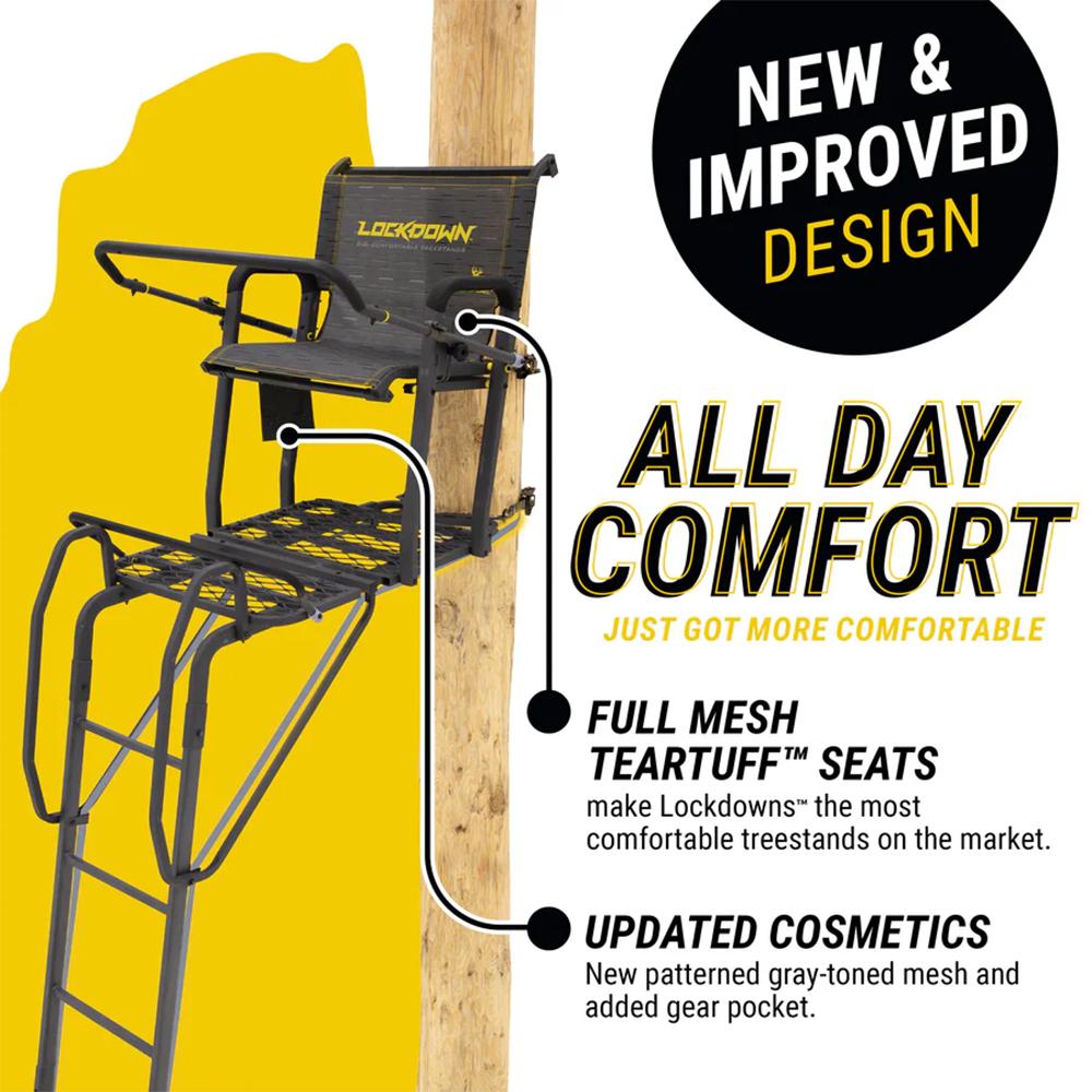 ARDISAM LOCKDOWN WIDE 1-MAN TREE STAND