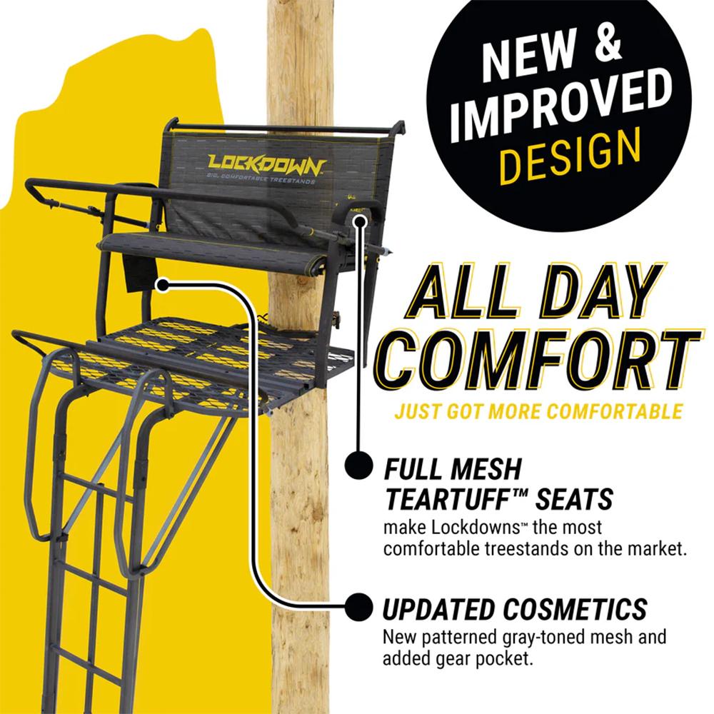 ARDISAM LOCKDOWN 21 FT 2-MAN TREE STAND
