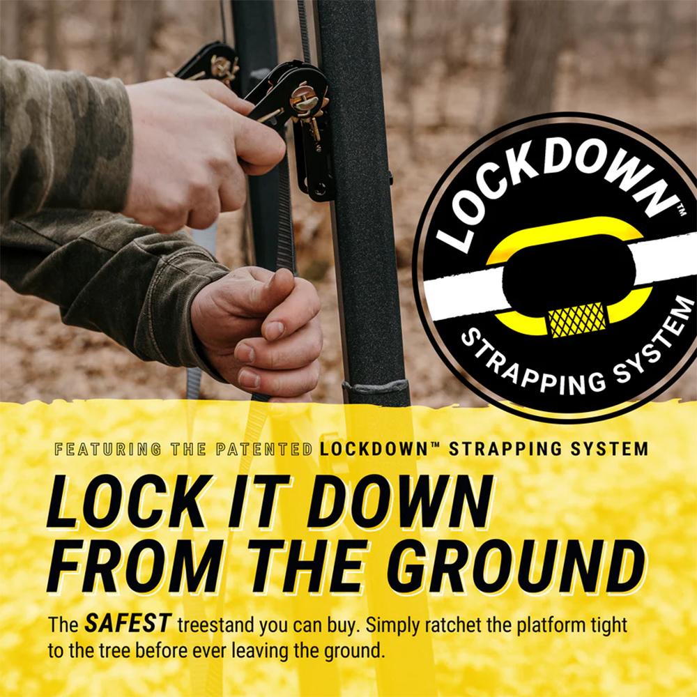 ARDISAM LOCKDOWN 21 FT 2-MAN TREE STAND
