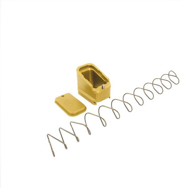 Shield Arms Glock 17 22 and 5 4 mag extension Gold