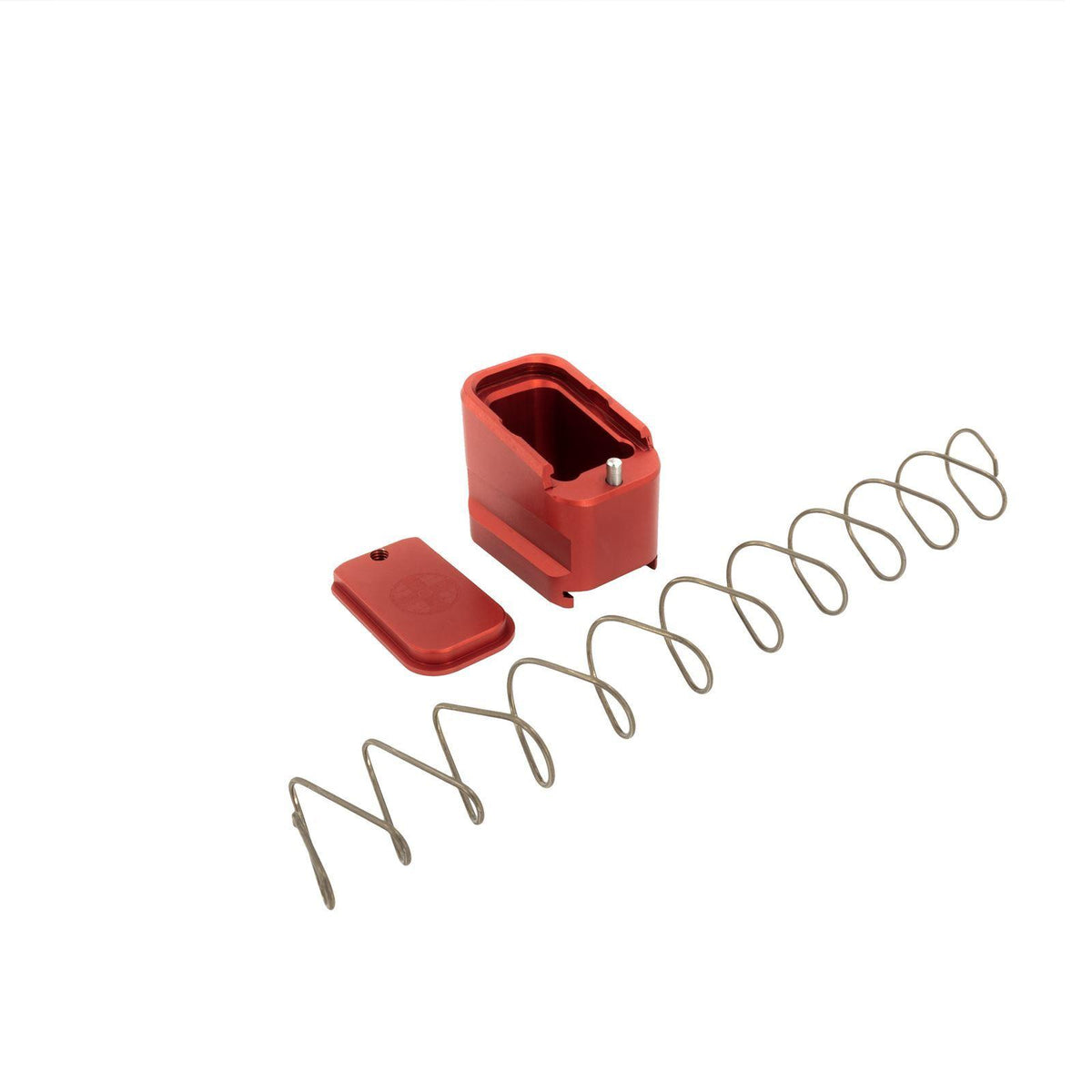 Shield Arms Glock 19 23 and 5 4 mag extension Red