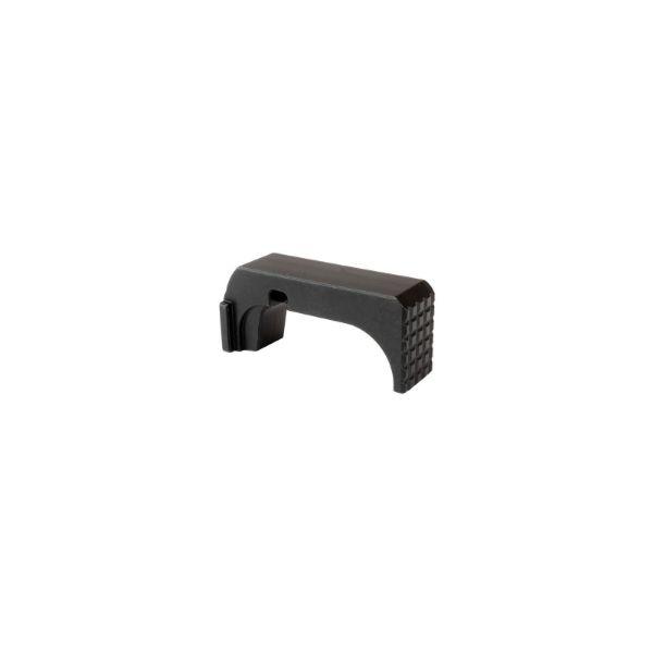 Shield Arms Glock 43X  48 Mag Catch Release  Steel  Black Nitride