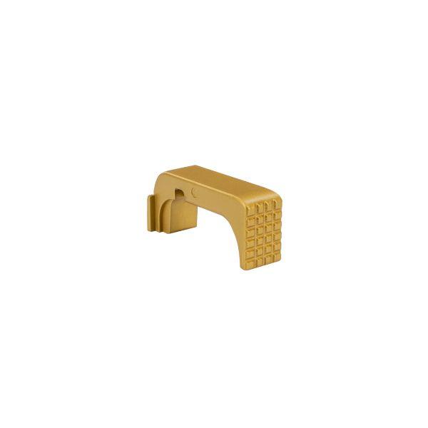 Shield Arms Glock 43X  48 Mag Catch Release  Gold