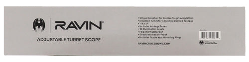 RAVIN CROSSBOW SCOPE 1-8X24