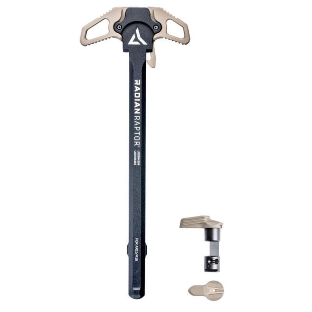 Radian Weapons COMBO (RAPTOR-Charge Handle-AR15/TALON-45/90 Ambi Safety)FDE