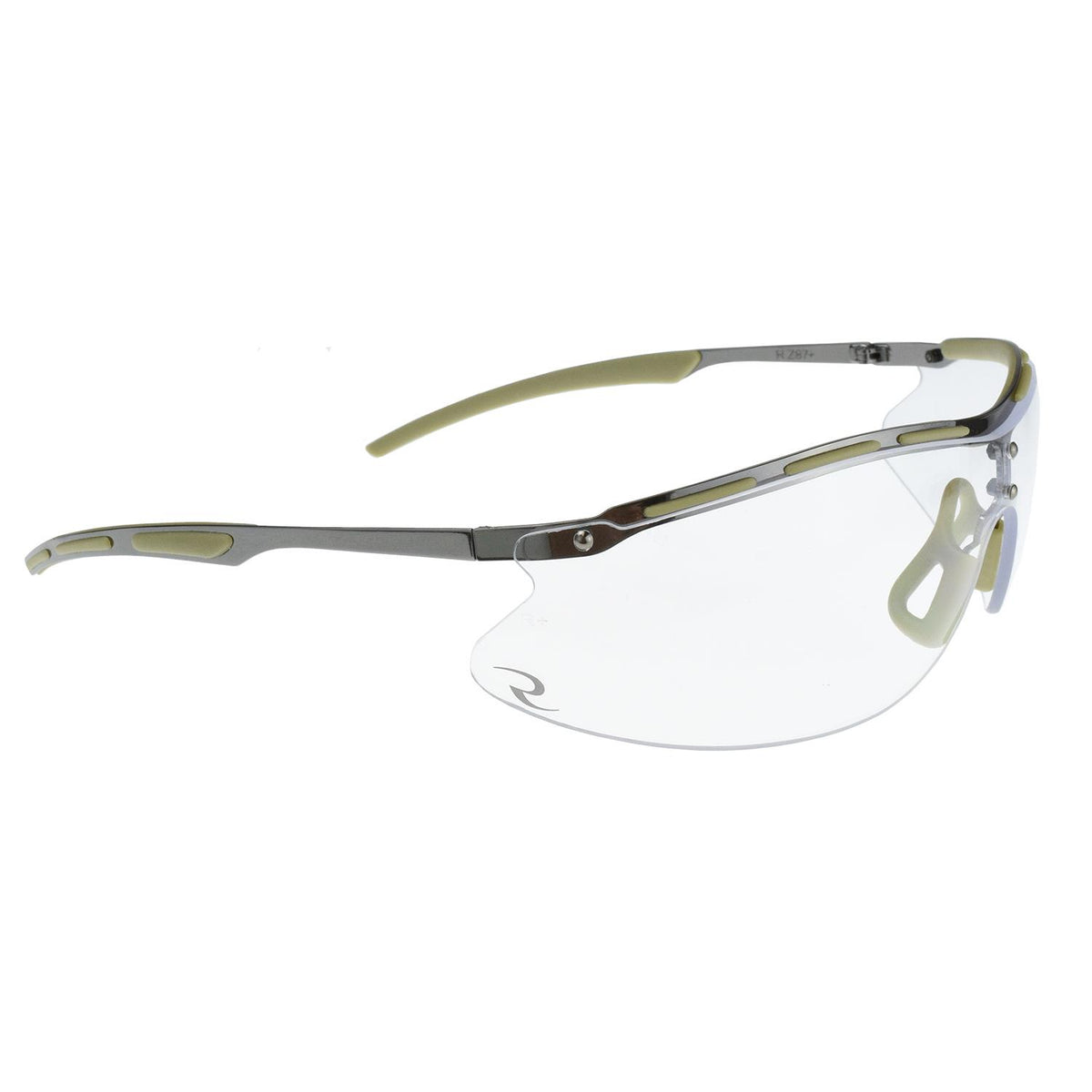 Radians Tactical Glass Ballistic Rated Hunting Safety Glasses Metal/Clear
