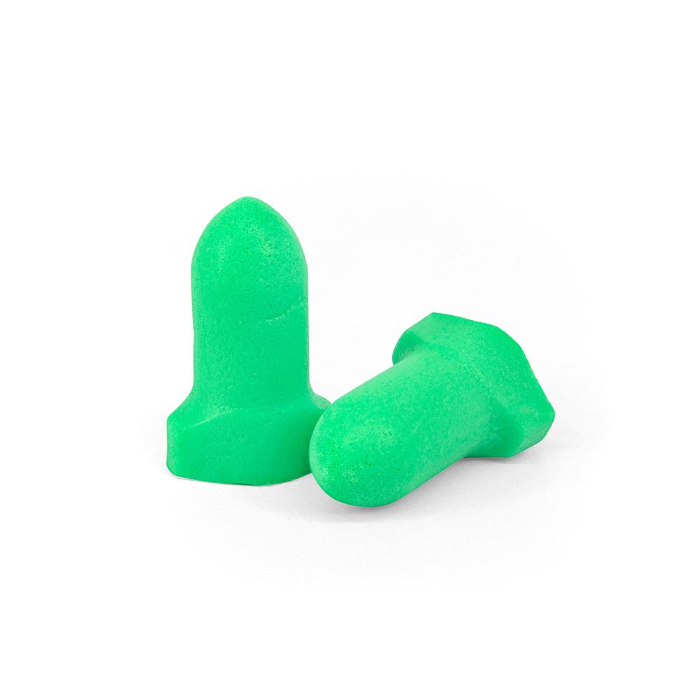 Ducks Unlimited Foam Earplugs - Green - 8 Pair Blister Pack