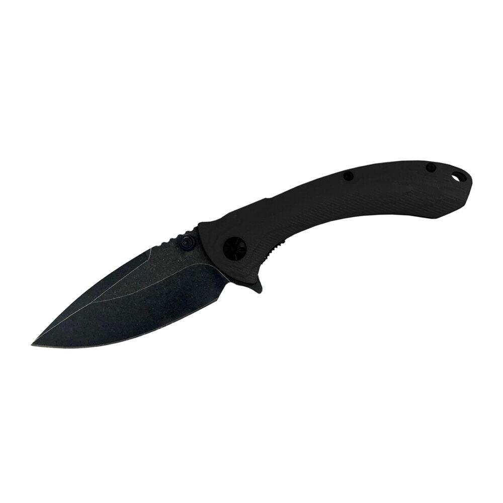 ABKT Knife Elite Protector II Tech Folder - Black 3.5in Blade