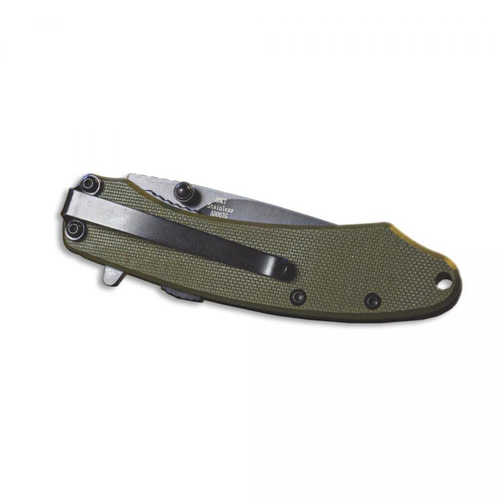 ABKT Knife Ember Spring assist - OD Green 2.75in Blade