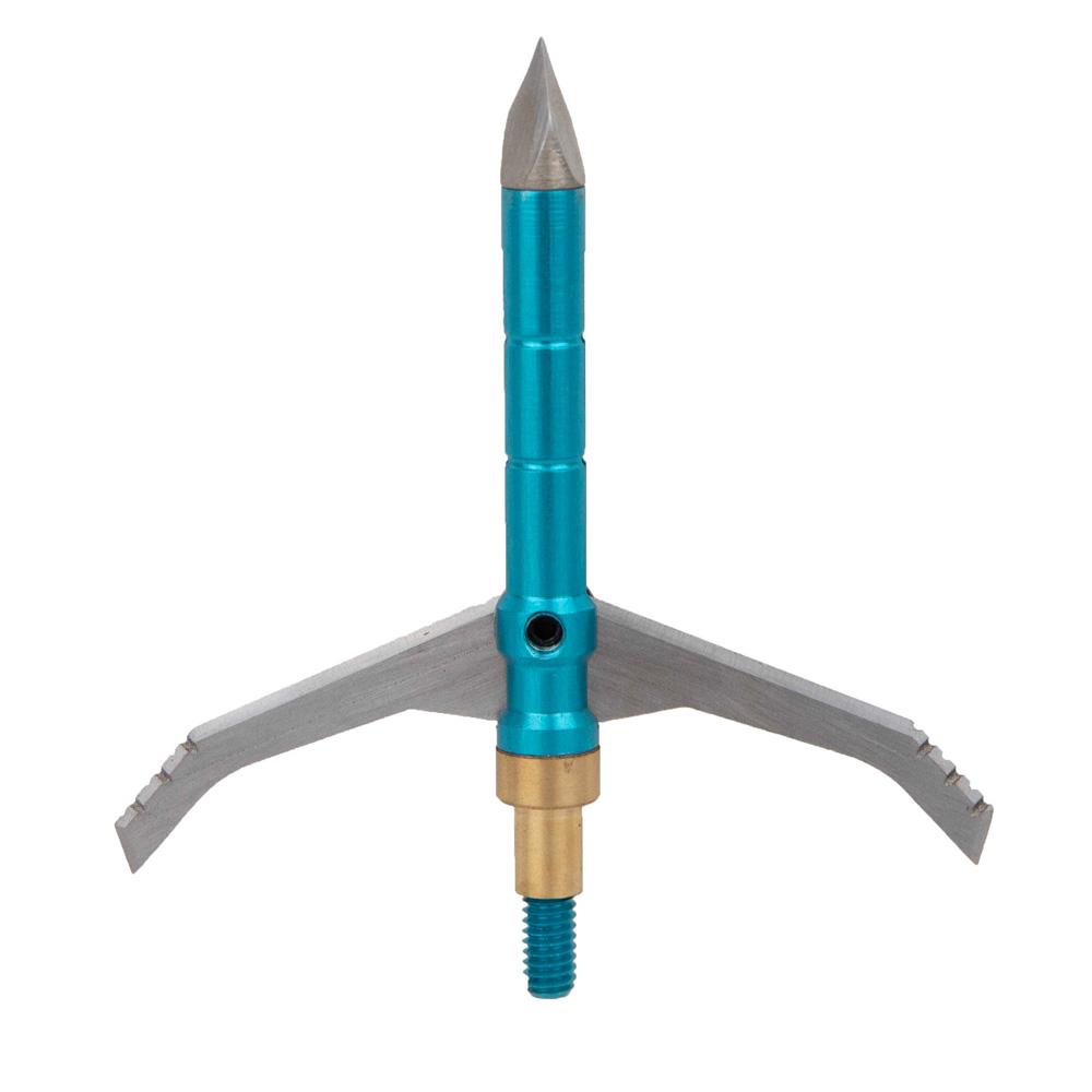 Dead Ringer Broadhead Great White 100/125 Grain 2.5in Cut Blue