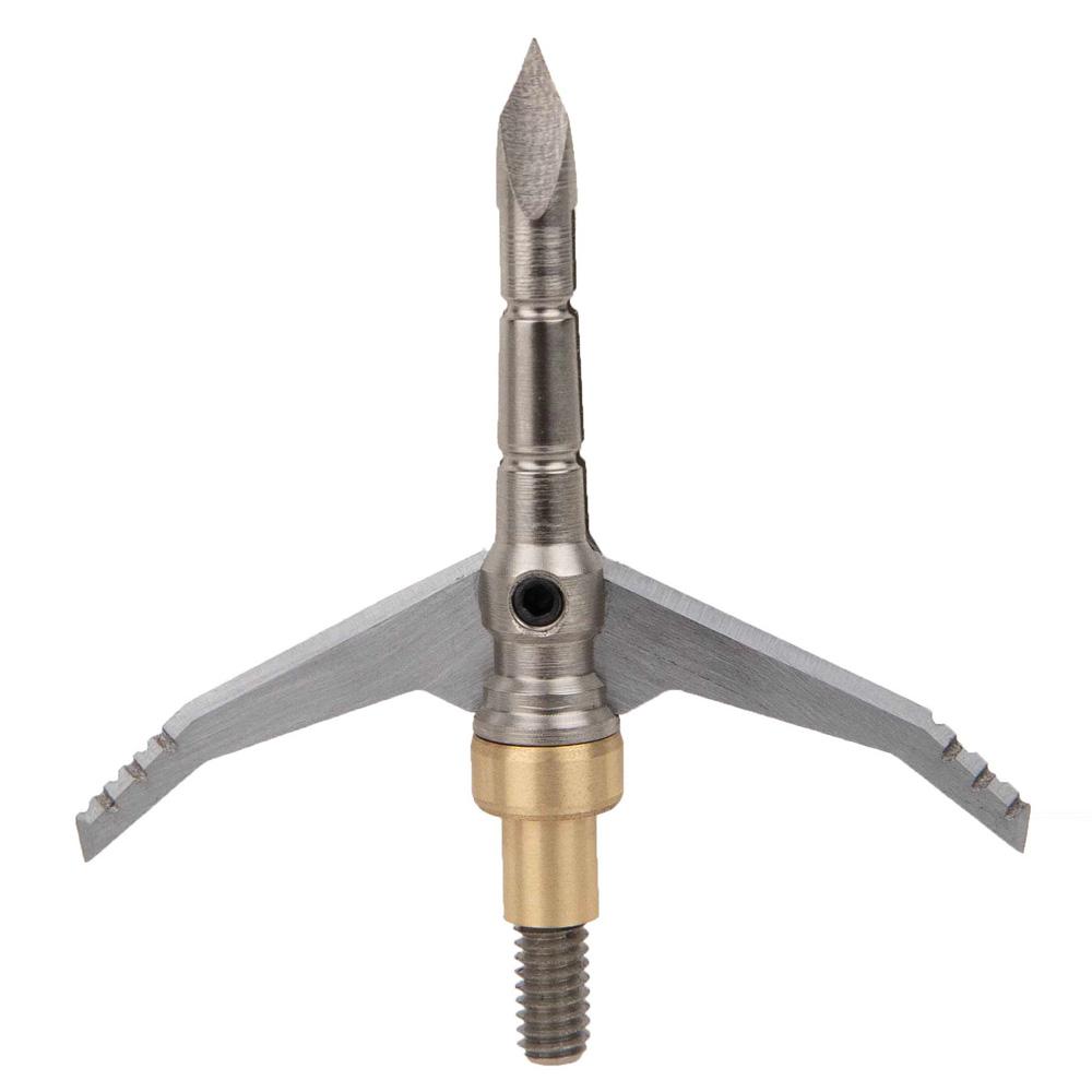 Dead Ringer Broadhead Just Nasty 2.0 Carbon Steel 100/125 Grain 2.0 Cut