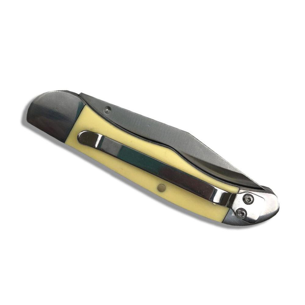Roper Knife Pecos Liner Lock - Cream 3in Blade