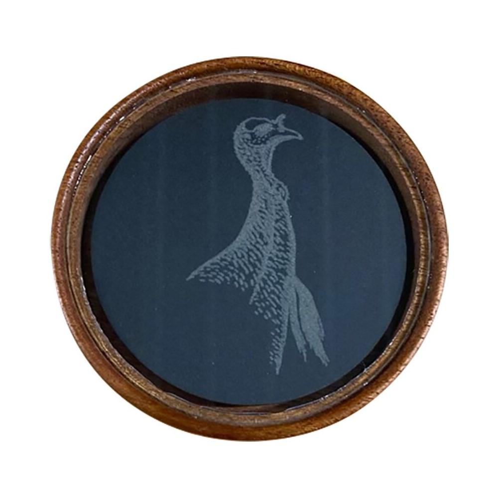 Grind Ghost Glass Pot Call (Glass Over Slate-Mahogany Pot/Hickory Striker)