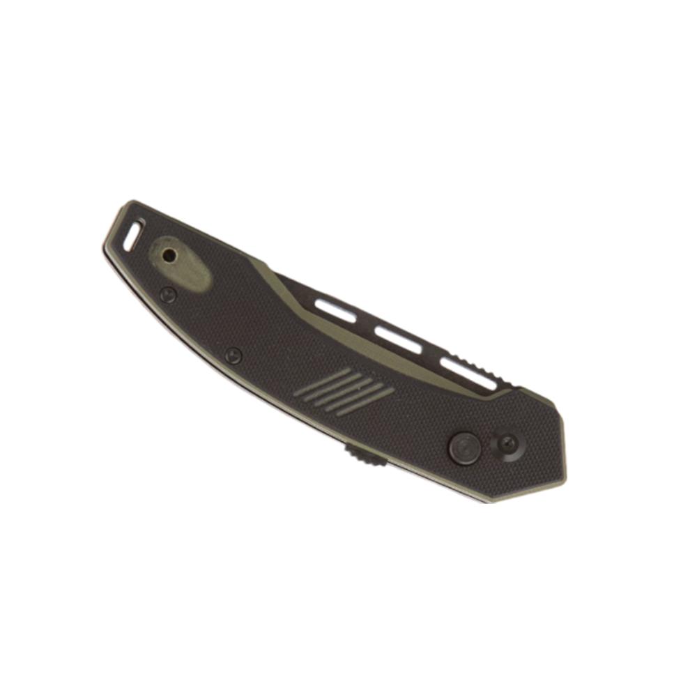 Telum Tactical Knife Incinerator OD Green/Black Automatic 3.5in S35V Blade