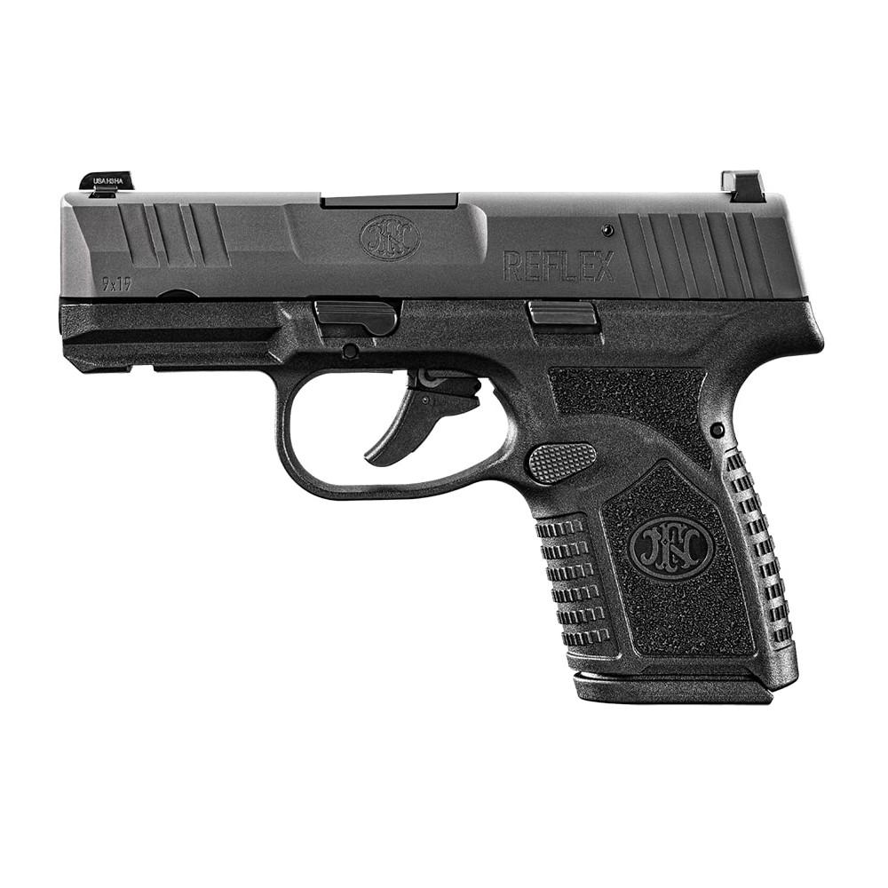 FN REFLEX NMS 9MM BLK/BLK 1X11+1X15RD